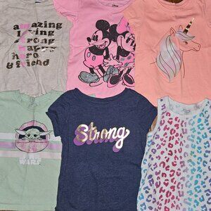 4T girls summer tops lot
